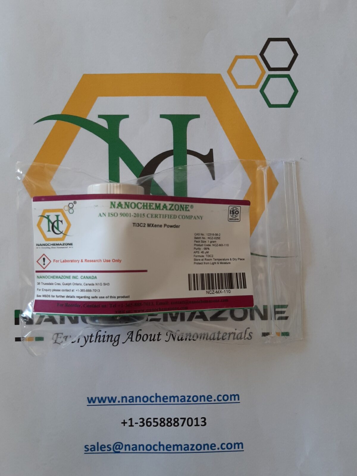 Ti3C2Tx MXene multilayer Nanoflake